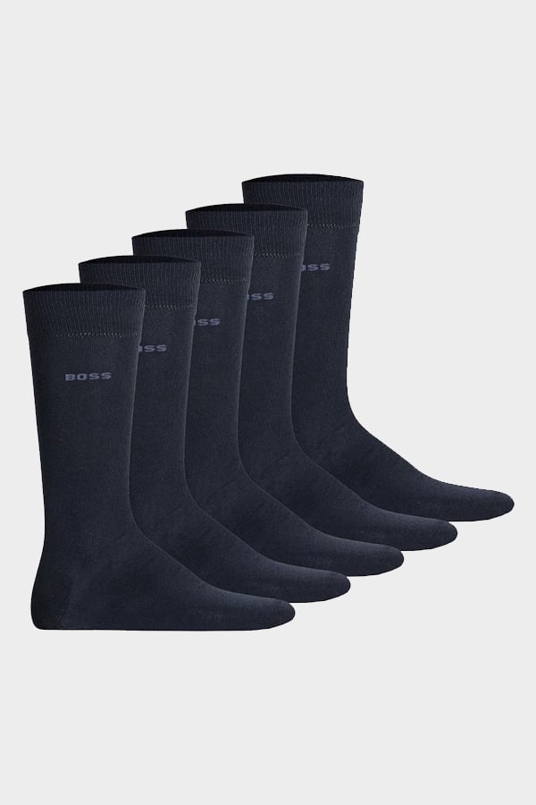 ΚΑΛΤΣΕΣ 5 ΤΕΜ BOSS - 401 ΜΠΛΕ